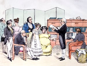 Thanks to the dowry, reading a marriage contract at the lawyer office